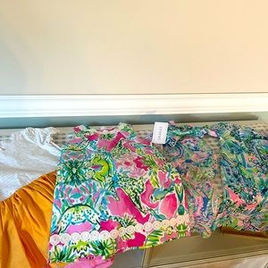 Lot of girls dresses/romper .